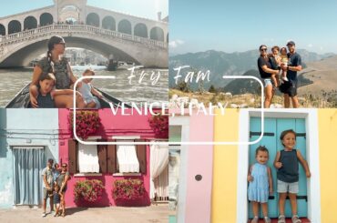 Venice, Italy With Toddlers | Burano Island, Italy | Eating At The Top Of A Mountain In Italy
