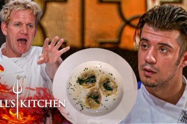 Chefs Rate Their Own Ravioli Dishes Before Chef Ramsay Gives His Verdict | Hell's Kitchen
