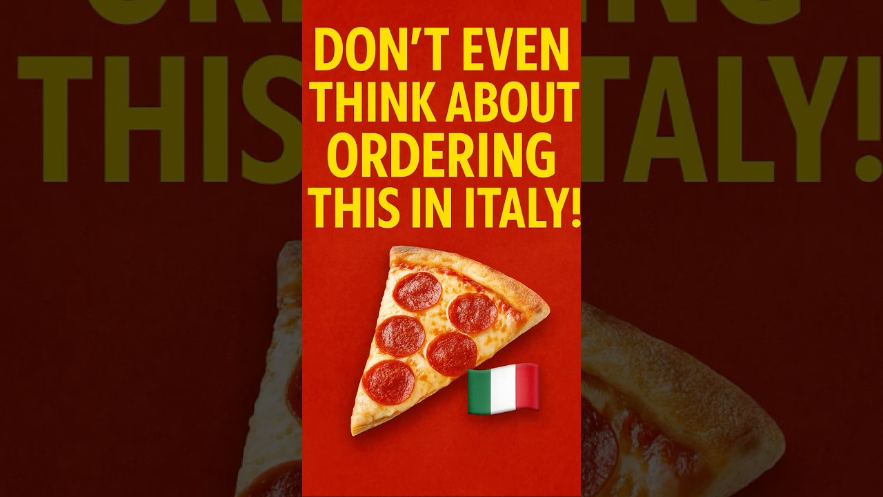 Don’t Even THINK About Ordering THIS in Italy! (Tourists Beware!) Don’t Even THINK About Ordering THIS in Italy! (Tourists Beware!)
