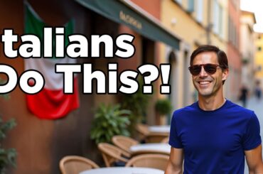 5 Simple (and weird) Italian habits to Improve Your Life