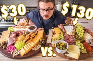 $30 Charcuterie Board vs $130 Charcuterie Board | But Cheaper