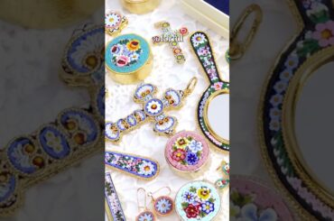 What is Florentine Mosaic? #art #florentinemosaic #handmade #glassart #italy #jewelry #handmade