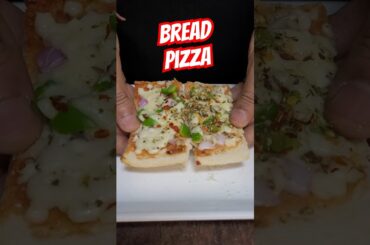 Bread Pizza ASMR #asmr #food #cooking #streetfood #pizza #shorts #satisfying