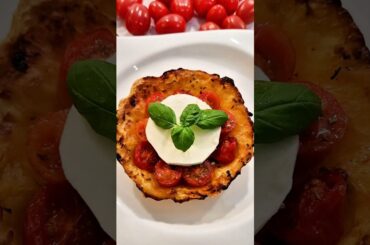 Easy Puff Pastry with Cherry Tomatoes and Mozzarella, Easy & Quick recipe#easyrecipe