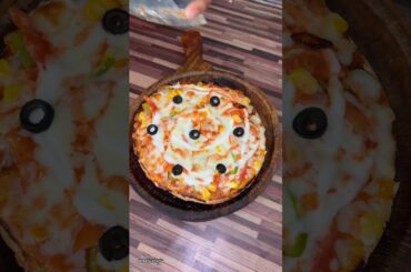 pizza order on cloud kitchen #shorts #food #pizza #minivlog