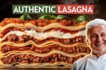 Italian Chef Reveals The Authentic Italian Lasagna Recipe That Will WOW