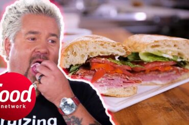 "That's The Definition Of An Italian Deli Sandwich!" | Diners, Drive-Ins & Dives