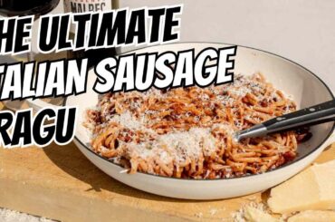 Ultimate Italian Sausage Ragu | Easy 30-Minute Pasta with Red Wine Sauce