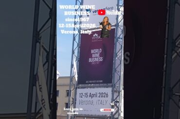 WORLD WINE BUSINESS.Since1967  12-15April2026. Verona,Italy.