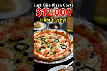 World’s Most Expensive “$12,000 Pizza!