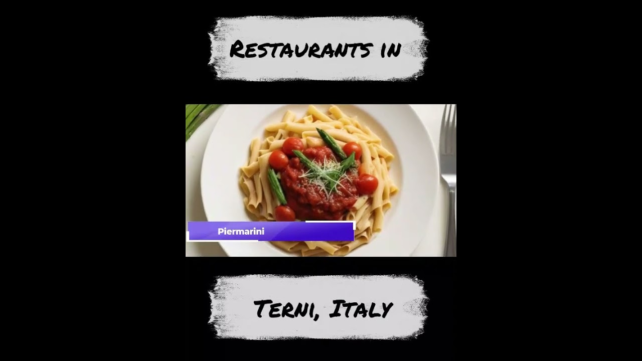 Best Restaurants in Terni, Italy – English Best Restaurants in Terni, Italy - English