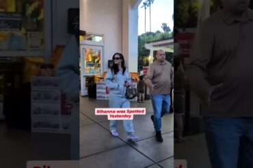 Last night, Rihanna and A$AP Rocky were spotted having dinner at Bristol Farms in West Hollywood.