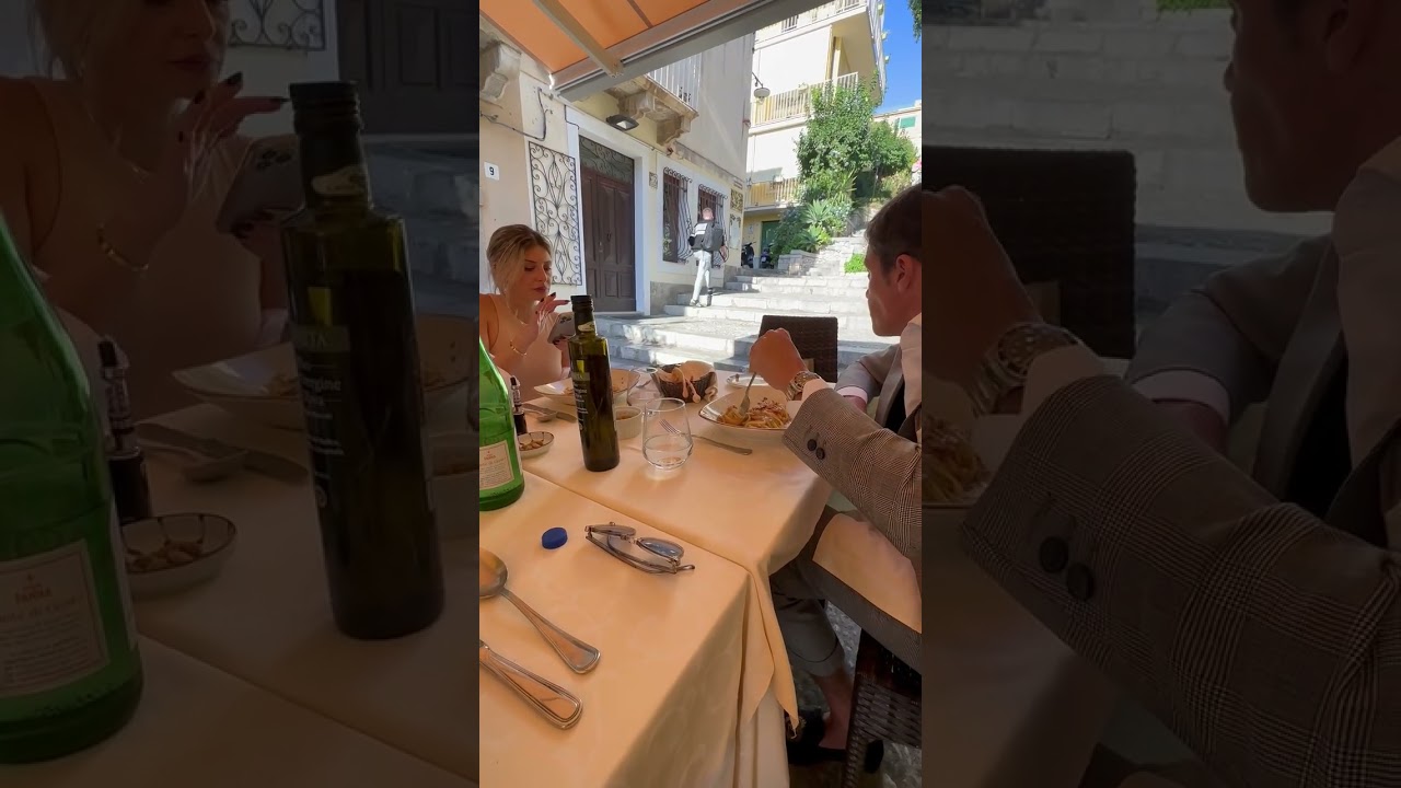 Dining on Lobster Spaghetti at a Hidden Taormina Restaurant | Sicily, Italy with Family and Friends Dining on Lobster Spaghetti at a Hidden Taormina Restaurant | Sicily, Italy with Family and Friends