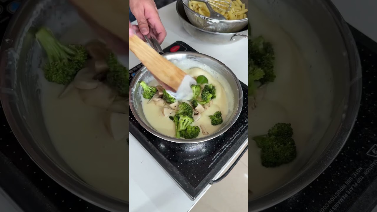 White Sauce Pasta That Almost Made Me Feel Rich | Wast White Sauce Pasta Making At Home White Sauce Pasta That Almost Made Me Feel Rich | Wast White Sauce Pasta Making At Home