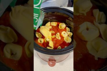 Super Easy Crockpot Tortellini Recipe For Lazy Days