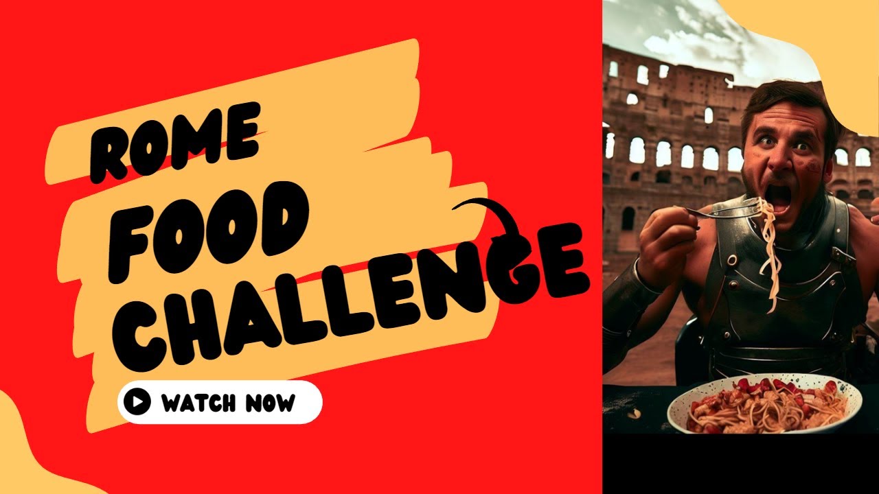 Rome Food Challenge: Eating Like Gladiators Rome Food Challenge: Eating Like Gladiators