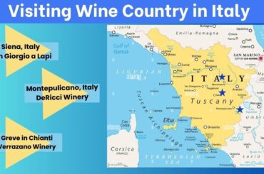 Join Us For "3"  Winery Tours in Tuscany, Italy