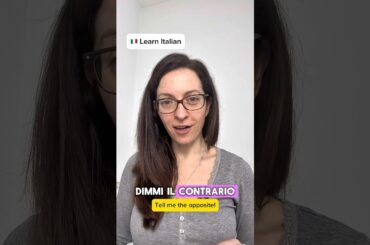 Do you know these opposites in Italian? Italian vocabulary challenge #learnitalian