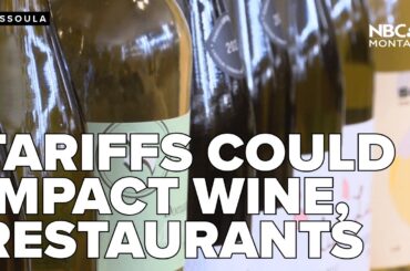 Tariffs threaten higher prices on wine, goods at local restaurants