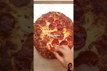 Turning a pizza into pasta #cooking #food #foodasmr #recipe #pizza