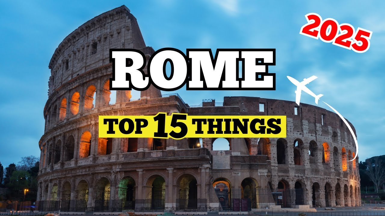 Top 15 Things To See In ROME | Italy Travel Guide Top 15 Things To See In ROME | Italy Travel Guide