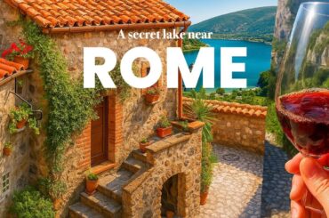 Hidden Lake Day Trip from Rome | Italy Travel Vlog