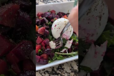 Burrata Beet Salad with Italian Dressing
