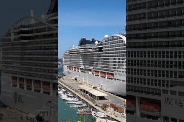 Italy Welcomes MSC World Europa: A Floating Masterpiece. Have you been on MSC Cruise ? #msccruises