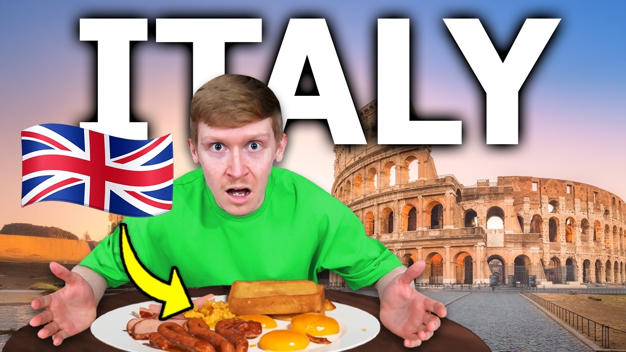 I Tried British Food in ITALY I Tried British Food in ITALY