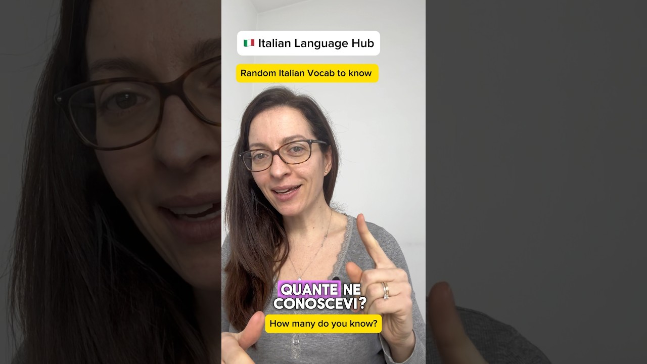 Random Italian vocabulary to know! #learnitalian Random Italian vocabulary to know! #learnitalian
