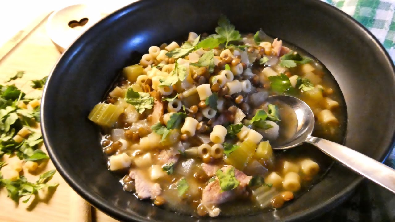 Italian Lentil & Pasta Soup l The Deliciously Easy One-Pot Recipe Italian Lentil & Pasta Soup l The Deliciously Easy One-Pot Recipe