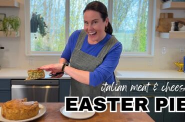 how to make Italian Easter pie! | meat & cheese PIZZA RUSTICA