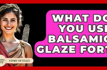What Do You Use Balsamic Glaze For? - Story Of Italy