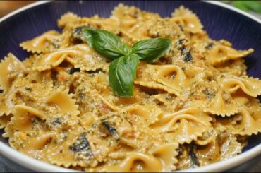 This Italian Eggplant Pasta is Next-Level Delicious! Easy, quick and cheap!