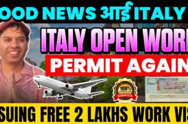 Italy Work Permit Visa 2025 | How to get Italy Work Permit Visa 2025 | Italy Work Permit Visa 2025