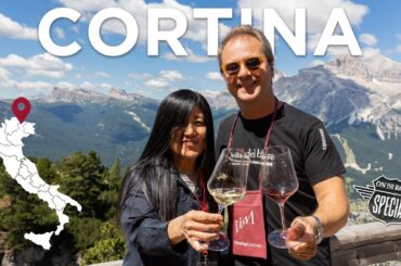 Travel to the dolomites, tasting wine in Cortina - at the #VinoVIP Summit with Alessandro Torcoli