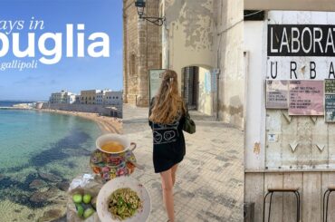 days in puglia, italy. beach days & gallipoli