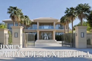 Inside a ULTRA LUXURY Italian Designer Villa - Palm Jumeirah, Dubai