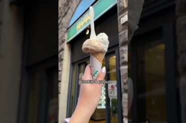 Best GELATO spots in FLORENCE, ITALY #shorts