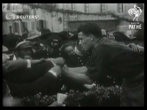 ITALY: Marino: wine festival (1932) ITALY: Marino: wine festival (1932)