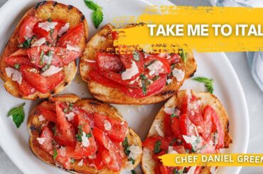The Best Italian BRUSCHETTA RECIPE!