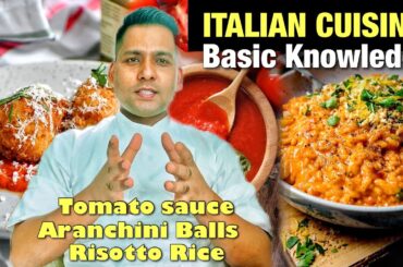 Aranchini Ball kya hai? Risotto rice kise kehte hai? | knowledge of Italian cuisine