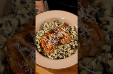 Blackened Chicken Alfredo Pasta