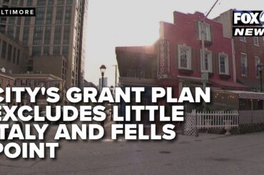 Restaurant owners fuming as city's grant plan excludes Little Italy and Fells Point