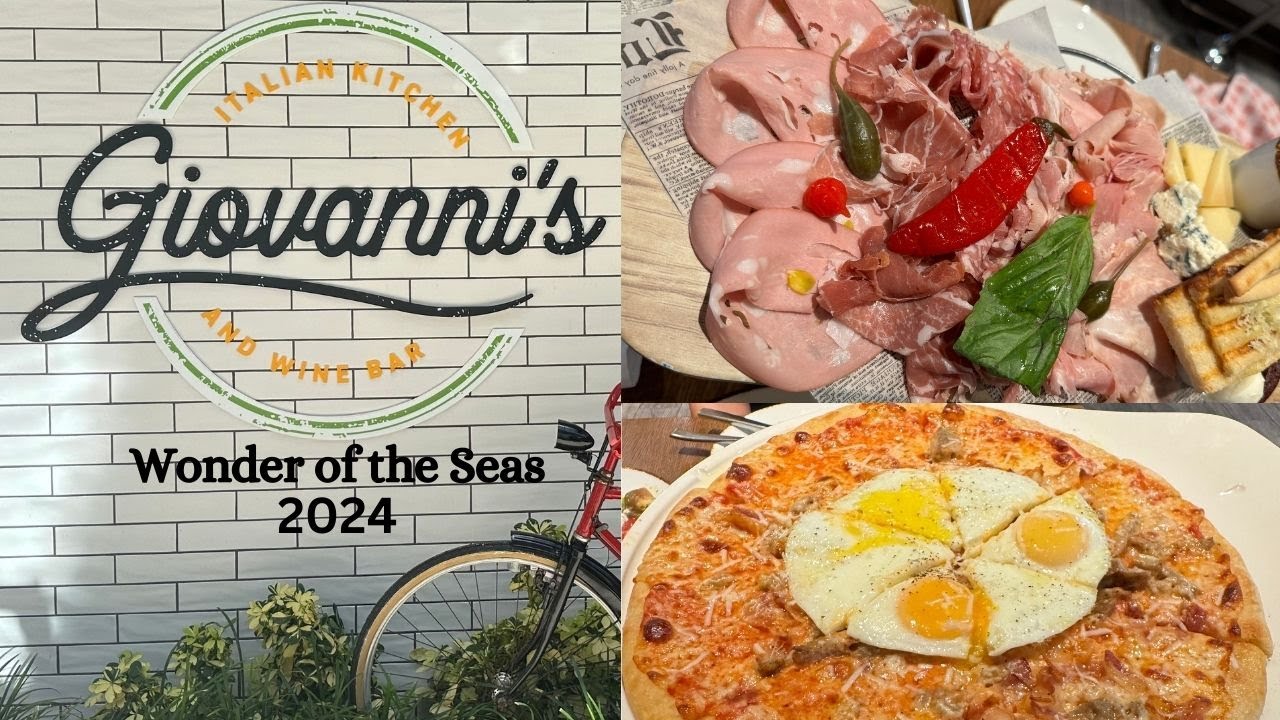 Dining at Giovanni’s Italian Kitchen | Royal Caribbean’s Wonder of the Seas 2024 Dining at Giovanni's Italian Kitchen | Royal Caribbean's Wonder of the Seas 2024