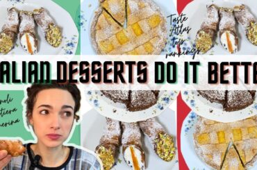 BEST RATED ITALIAN DESSERTS: reproducing 3 *traditional recipes*