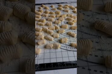 Homemade Italian Gnocchi #gnocchi #pasta #italiancooking #italianfood #shorts #cookingshorts #italy