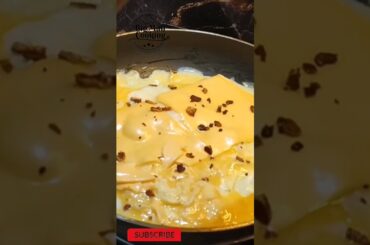 Italian juicy egg butter cheese omelette Instant #shorts #shortsfeed #cooking #recipe #breakfast