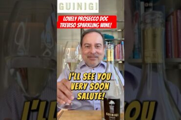 Non-Vintage Sparkle with Character: Guinigi Prosecco DOC Treviso Guinigi Wines #prosecco #shorts
