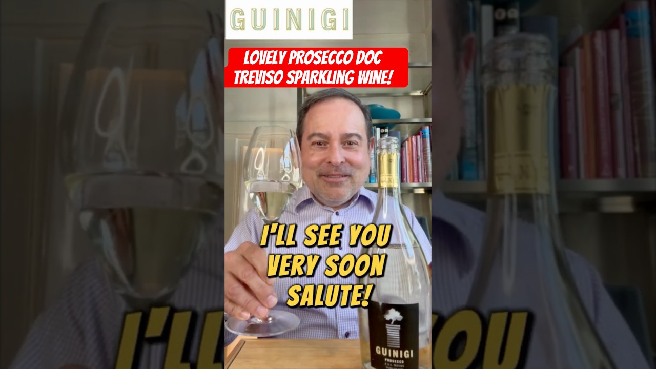 Non-Vintage Sparkle with Character: Guinigi Prosecco DOC Treviso Guinigi Wines #prosecco #shorts Non-Vintage Sparkle with Character: Guinigi Prosecco DOC Treviso Guinigi Wines #prosecco #shorts